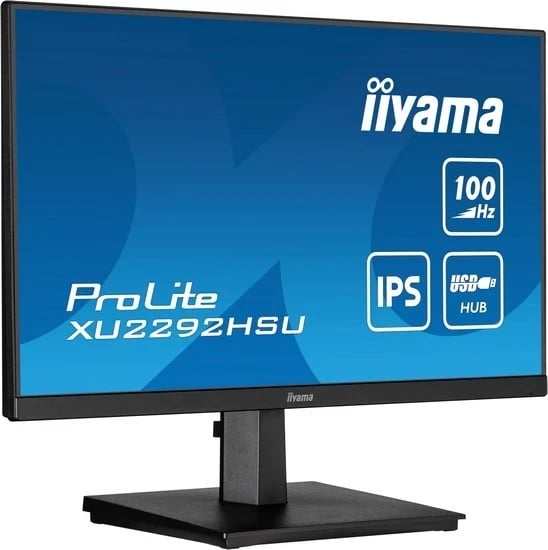 Monitor iiyama ProLite XU2292HSU-B6, 21 inç, Full HD, zi