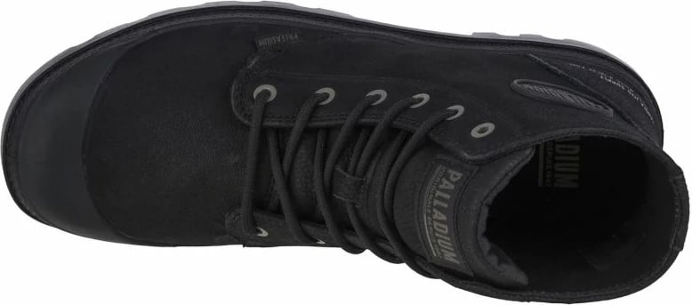 Këpucë Palladium Pampa Hi Supply Lth W 77963-001-M, të zezë