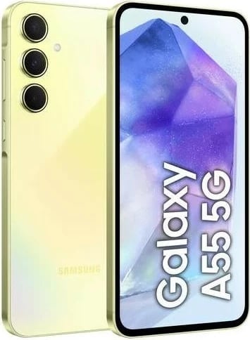 Celular Samsung Galaxy A55,6.6",  8+256GB,DS, 5G, i verdhë