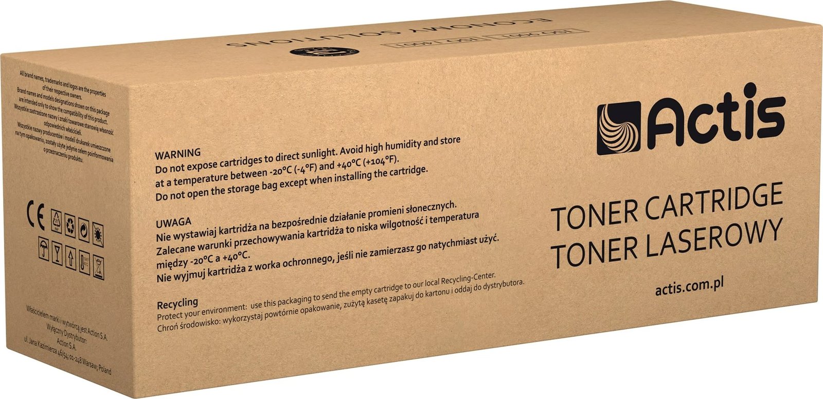 Toner zëvendësues për printer Actis, HP Standard; 2600 fletë