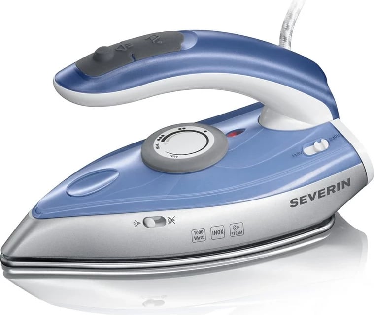 Hekur Severin BA 3234, 1000 W, Blu, Argjendtë