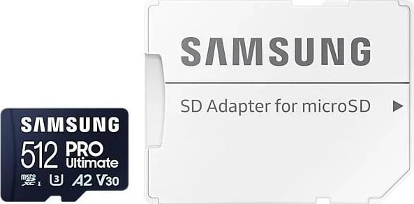 Kartë memorie microSDXC, Samsung Ultimate, UHS-I U3, 512GB 