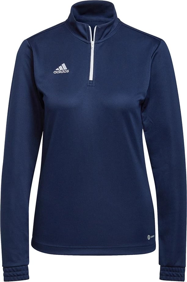 Bluzë Adidas Entrada 22 për femra, XL, Blu e errët