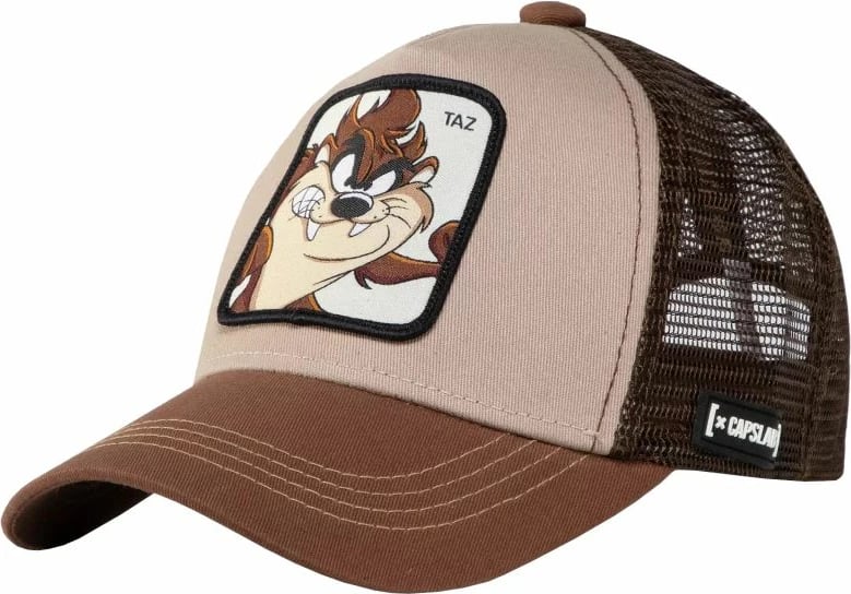 Kapelë Trucker Capslab Looney Tunes Taz për meshkuj, kafe