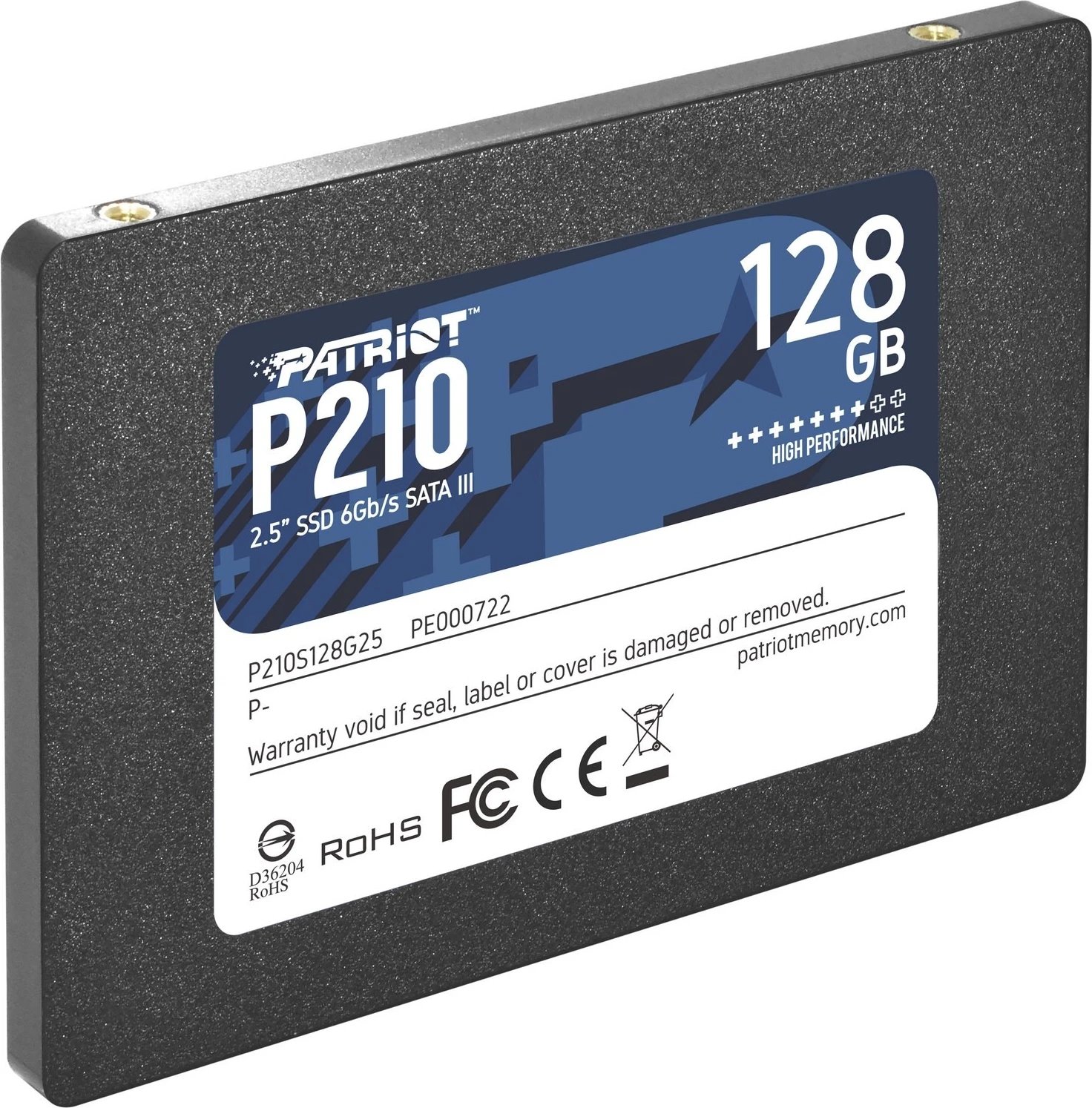 Disk Patriot P210 128GB SSD