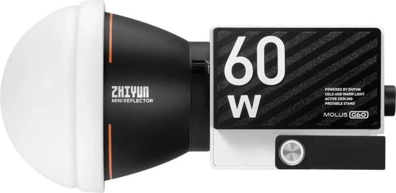 Dritë universale filmi Zhiyun Molus G60 COB, 60W, e bardhë