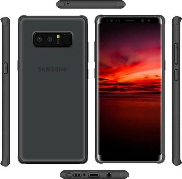 Mbulesë për Samsung Galaxy Note 8 Megafox Teknoloji, e zezë