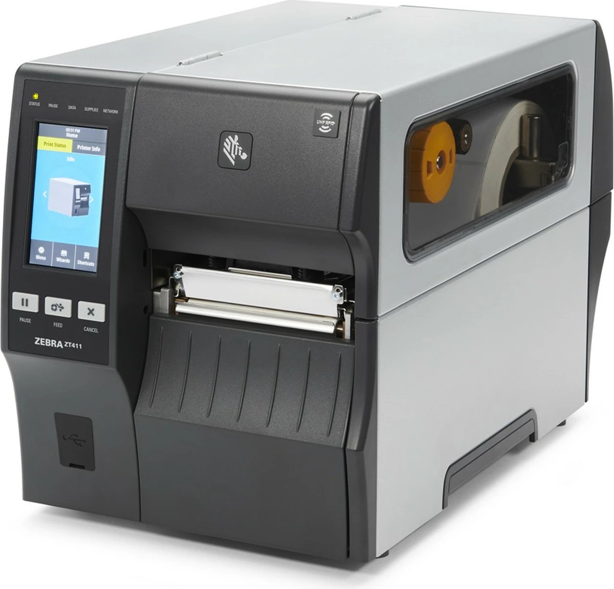 Printer POS Zebra ZT411, 300 x 300 DPI, 2.4 ips, 356 mm/sec