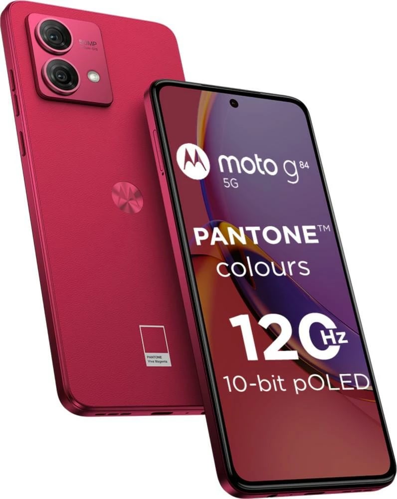 Celular Motorola Moto G84 12+256GB Viva Magenta