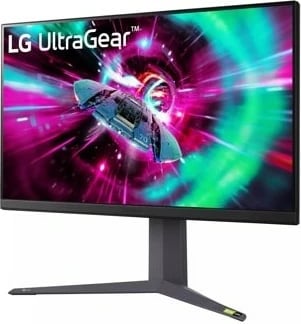 Monitor LG 32GR93U-B, 80 cm (31.5"), 4K Ultra HD, 1 ms, i zi