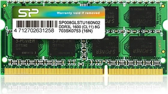 RAM memorie Silicon Power, 8GB DDR3L, 1.6 GHz