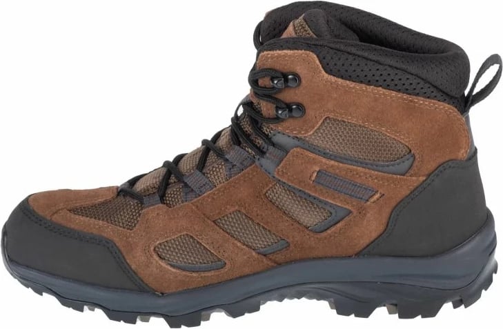 Atlete për meshkuj Jack Wolfskin Vojo 3 Texapore Mid, ngjyrë kafe