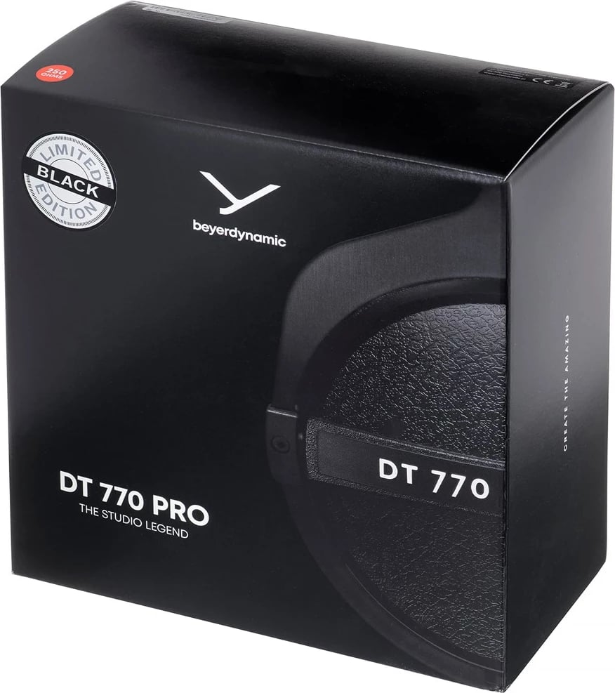 Kufje Beyerdynamic DT 770 Pro, 96dB, të zeza