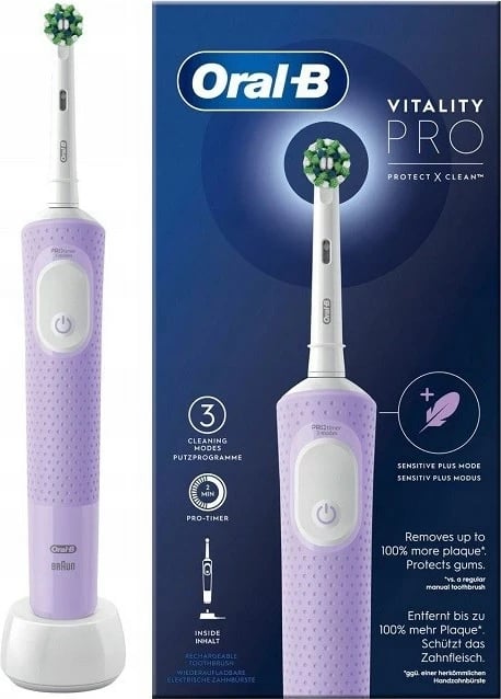 Furçë dhëmbësh elektrike Braun Oral-B Vitality Pro D103, Lilac