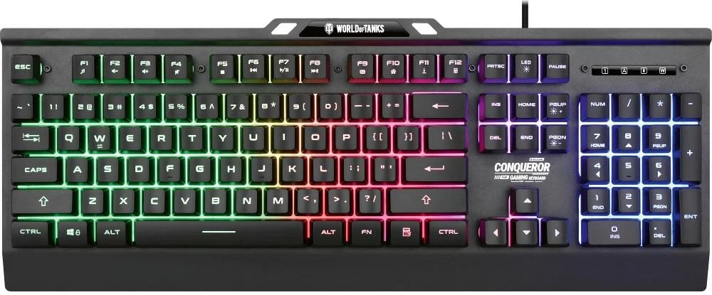 Tastierë Gaming Yenkee YKB WT200US CONQUEROR (Membrane, US Layout)