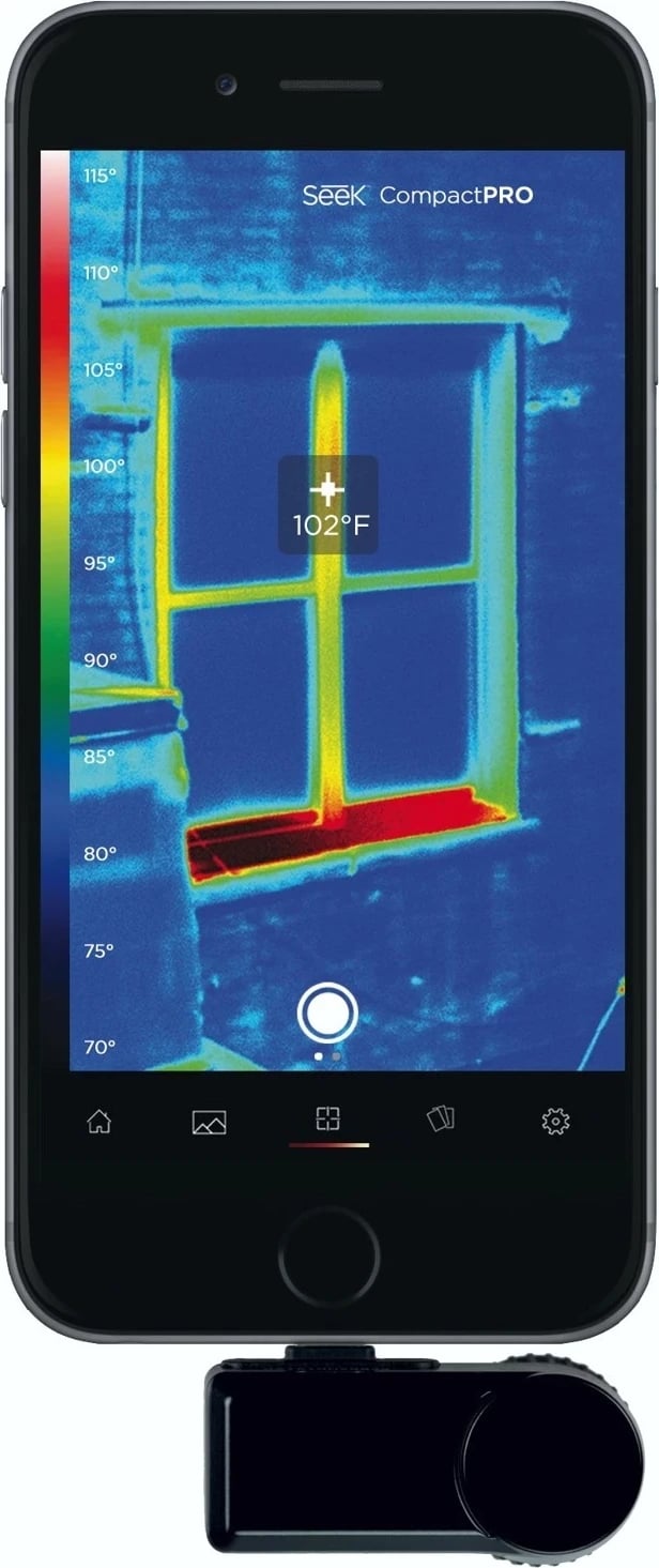 Kamera termike Seek Thermal Compact Pro iOS