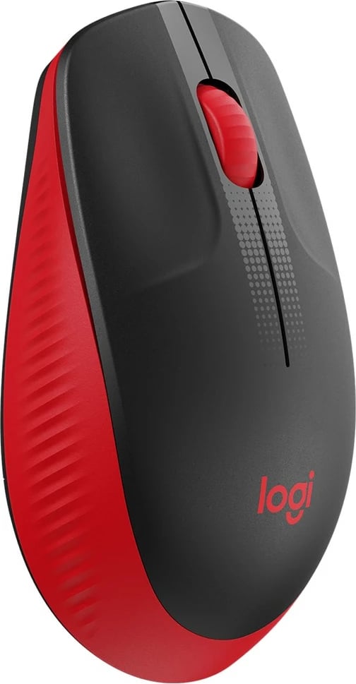 Maus Logitech M190, wireless, i zi/kuq