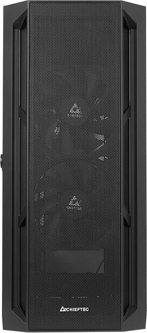 Kasë Chieftec APEX AIR GA-01B-M-OP, ATX, Midi Tower, PC, EATX, micro ATX, Mini-ITX, SPCC, Gaming, e zezë