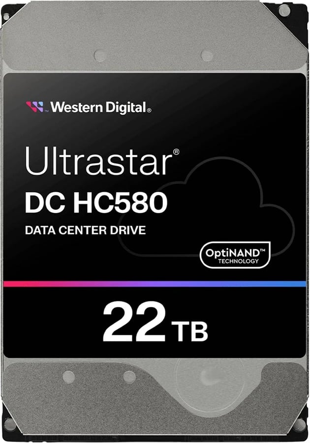 Hard Disk Western Digital Ultrastar DC HC580, 22 TB Serial ATA