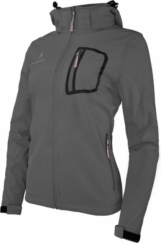 Jakne softshell për femra Alpinus Bergamo, grafite