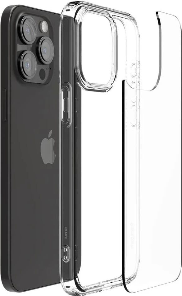Mbështjellës për Celular Spigen Ultra Hybrid për iPhone 15 Pro, Transparent