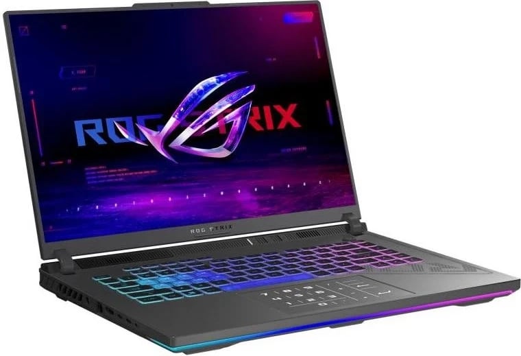 Laptop për lojëra Asus ROG Strix G16, i7-13650HX, 16''-165Hz, 16GB RAM, 1TB SSD, RTX4070, gri