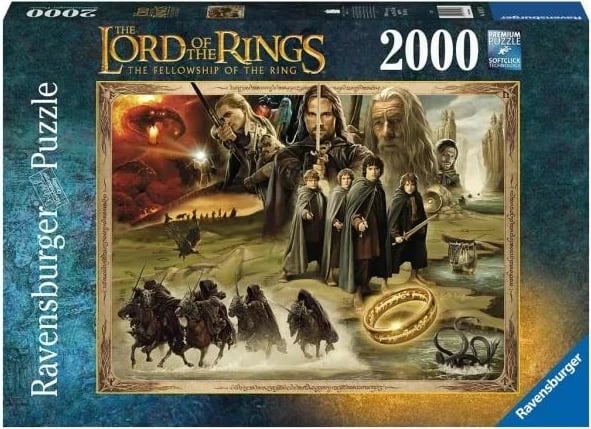 Puzzle Ravensburger 2000 copë, Lord of the Rings