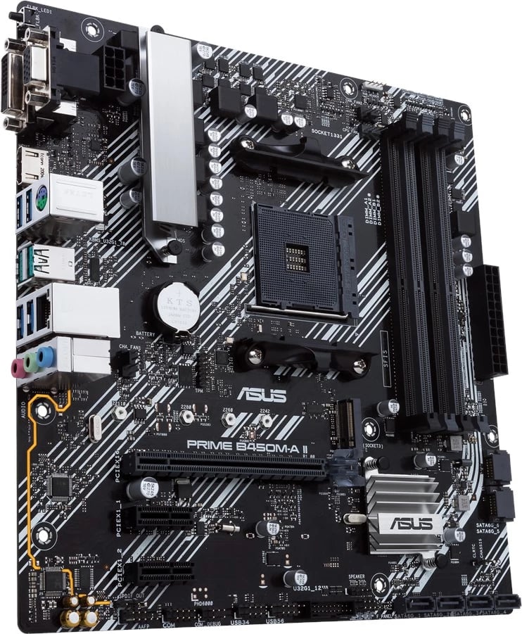 Pllakë amë ASUS Prime B450M-A II, Socket AM4, micro ATX