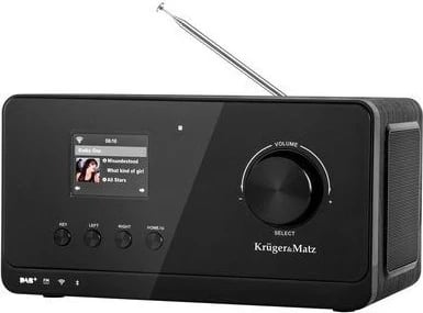 Radio personale Krüger&Matz KM0816, Analog & Digital, Ngjyrë e Zezë