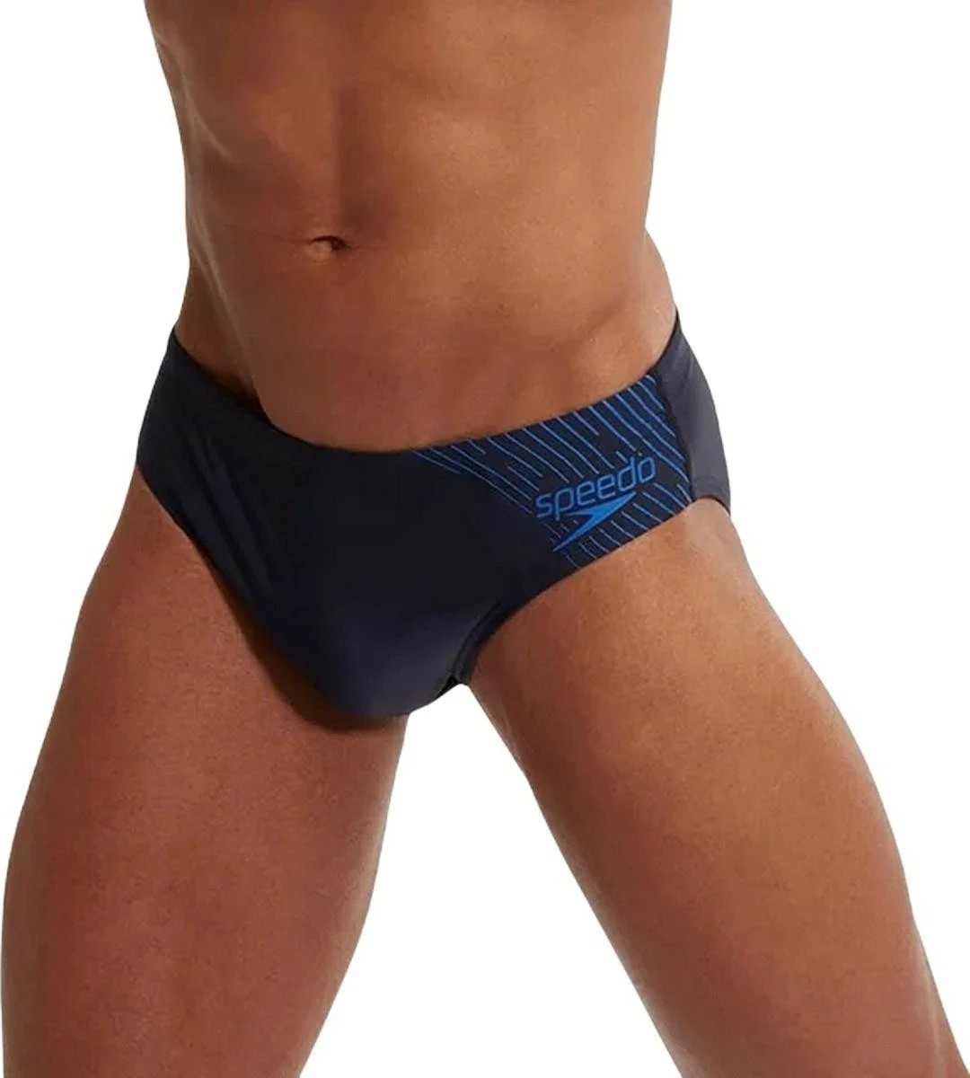 Bikine për meshkuj Speedo, Medley Logo 7cm, të kaltra