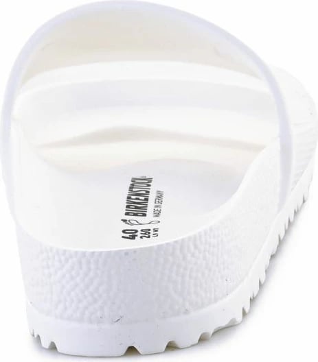 Papuqe Birkenstock, unisex, të bardha