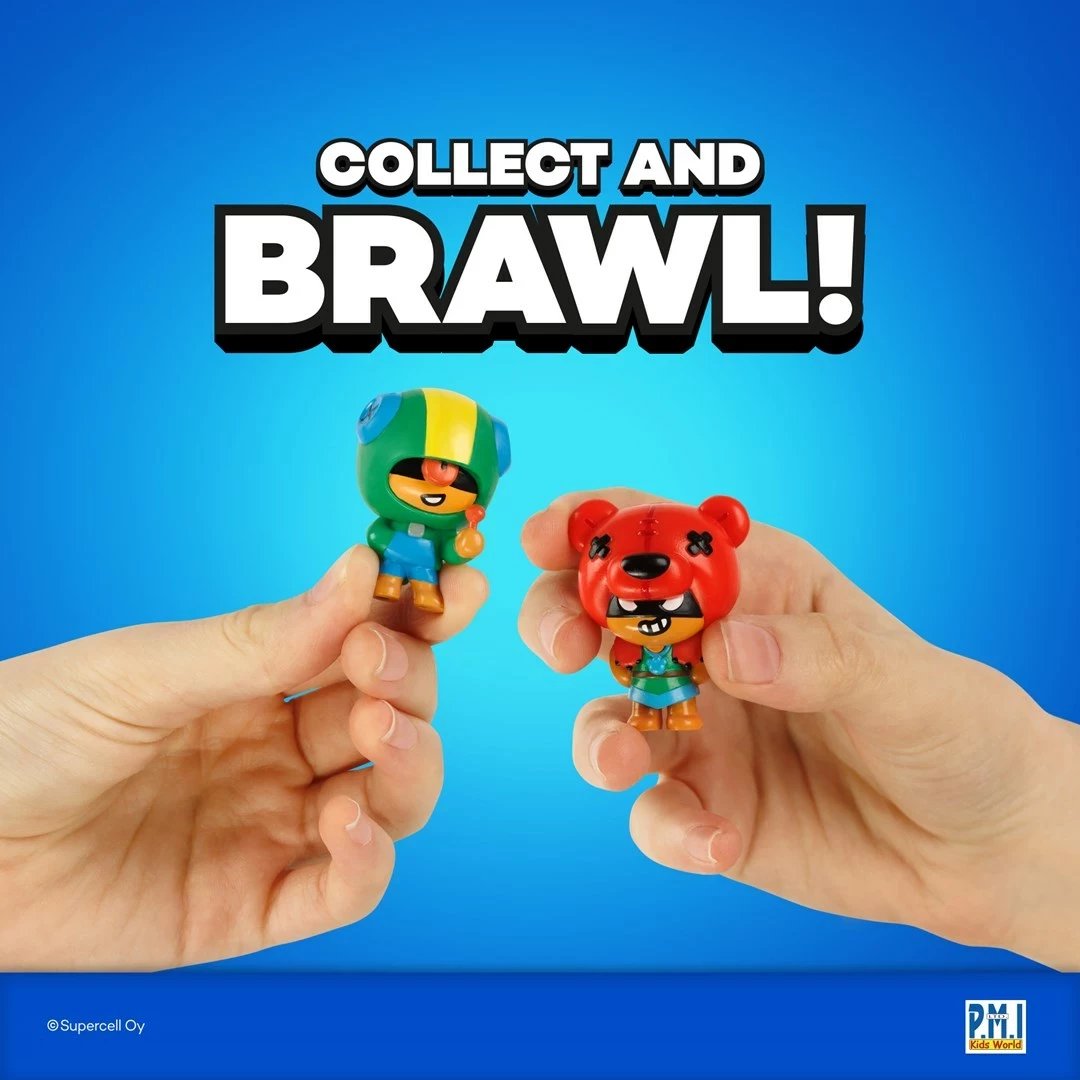 Figura Brawl Stars S1, P.M.I. Kids World, 12 Pack Deluxe Box