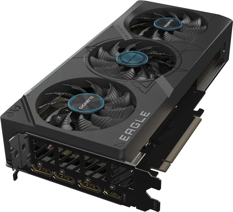 Kartë Grafike Gigabyte EAGLE GeForce RTX 4070 SUPER OC 12G, NVIDIA 12 GB GDDR6X, e Zezë