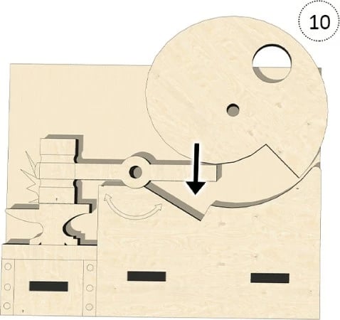 Set Stemist Box Da Vinci Hammer Mini, ahşap