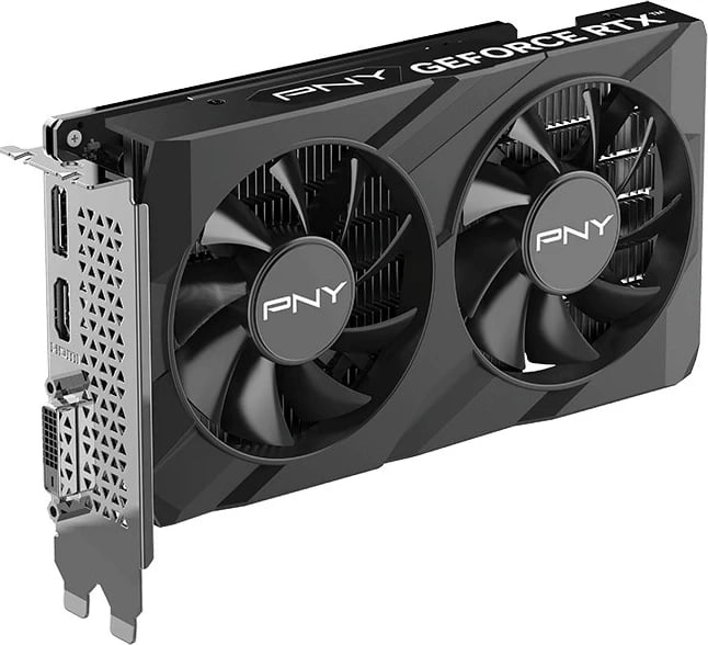 Kartelë grafike PNY GeForce RTX 3050 VERTO, 6 GB GDDR6, E zezë