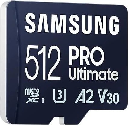 Kartë memorie microSDXC, Samsung Ultimate, UHS-I U3, 512GB 