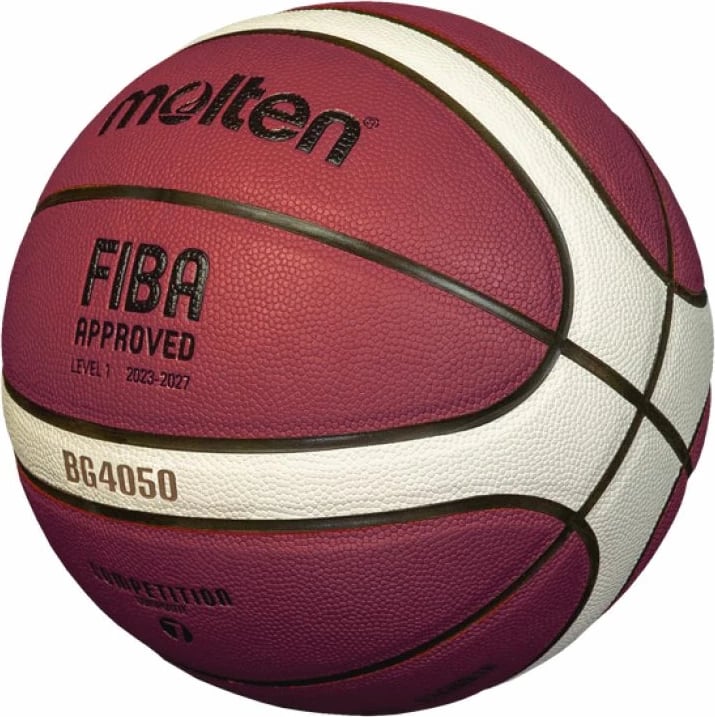 Top basketbolli Molten, kafe dhe portokalli