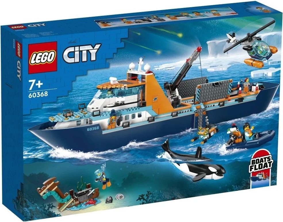 LEGO City 60368 Anija Eksploruese e Arktikut