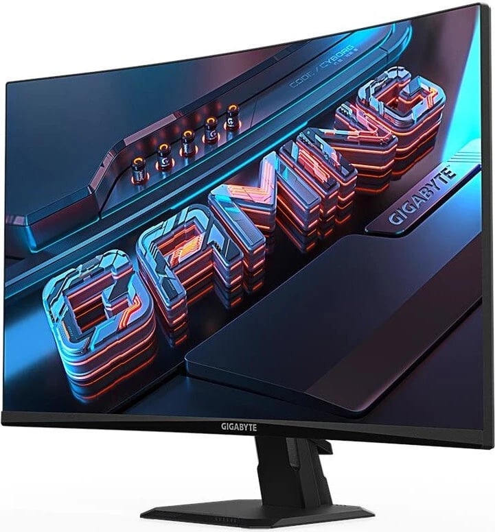 Monitor i lakuar për lojëra Gigabyte GS27FC, e zi