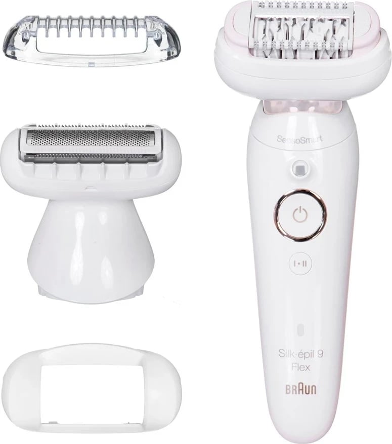 Epilator Braun Silk-épil 9 9002, 40 pinceta, Bardhë