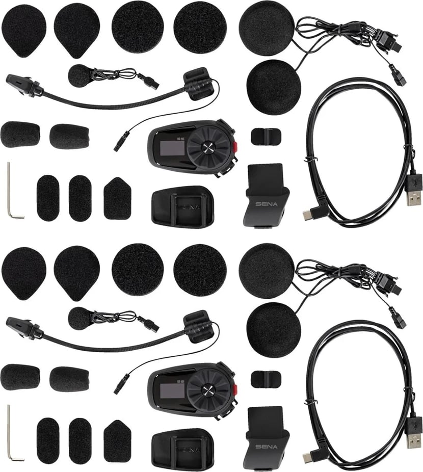 Intercom me motor SENA 5S-10D Dual Pack