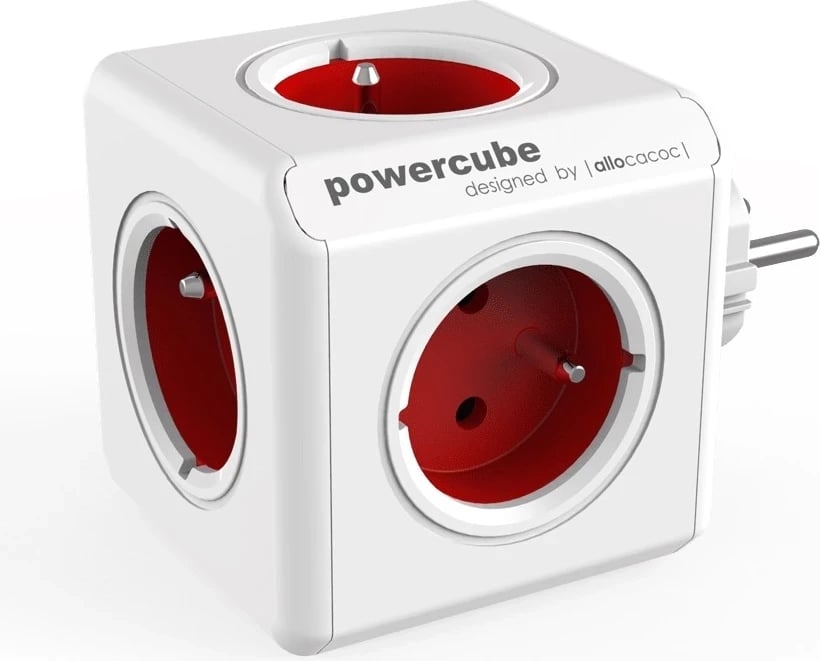 PowerCube Original me 5 vende, ngjyrë e bardhë