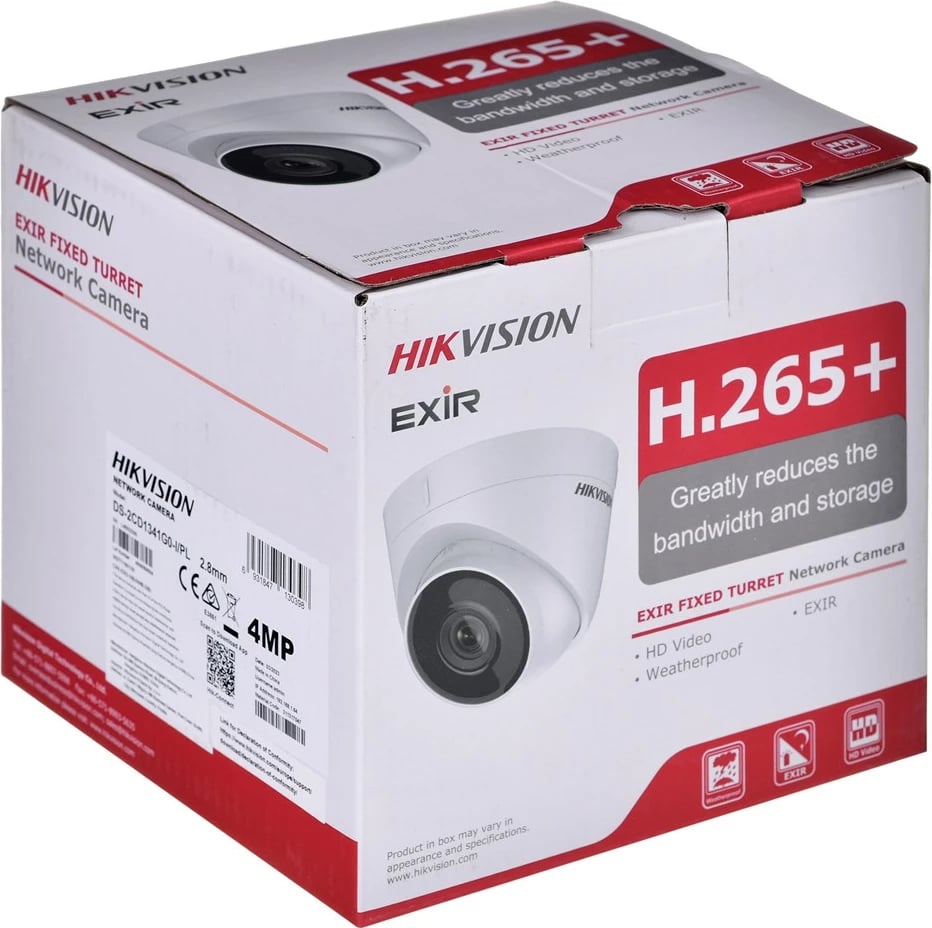 Kamerë IP Hikvision DS-2CD1341G0-I/PL, 2.8 MM