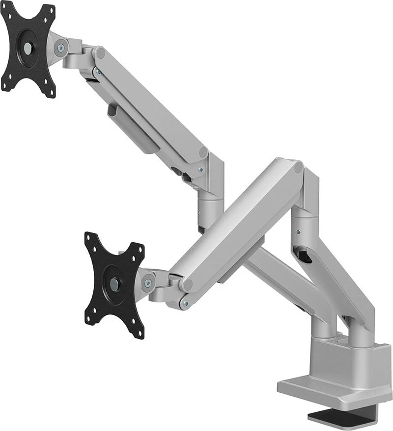 Krah monitori Neomounts DS70-250SL2, Clamp/Grommet, 9 kg, 43.2 cm (17"), 81.3 cm (32"), 100 x 100 mm, Argjendtë