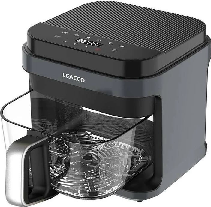 Fritezë ajri Leacco AF018, 5.5L, 1200W, e zezë