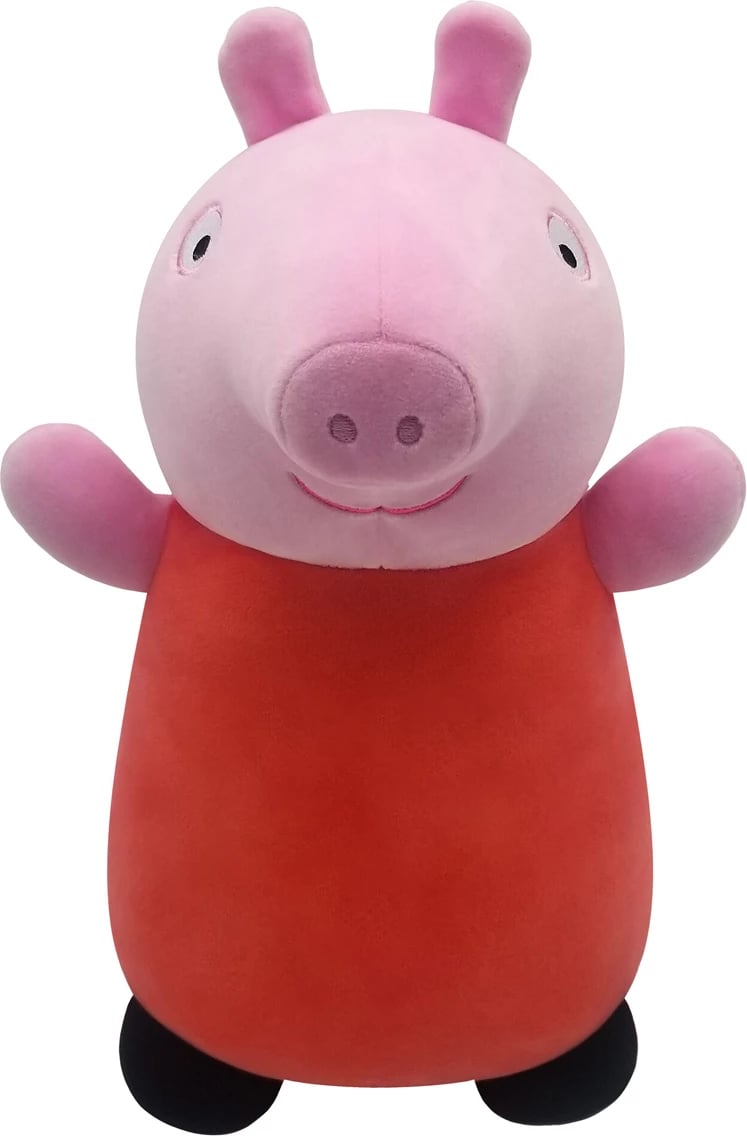 Original Squishmallows HugMees 10" Soft Toy - Peppa Pig