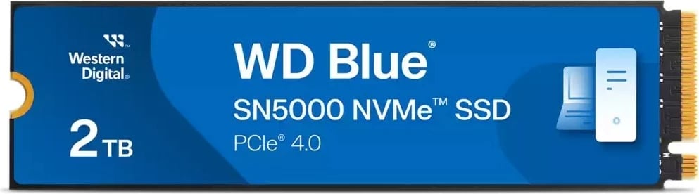 SSD WD Blue SN5000, 2 TB, M.2 PCI Express 4.0