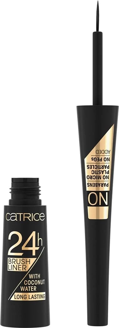 Penel për sy Catrice 24h Brush Liner, 010 Ultra Black, 3mL