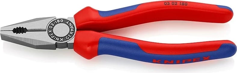 Knipex KP-0302180, Çelës, 180 mm, e kuqe