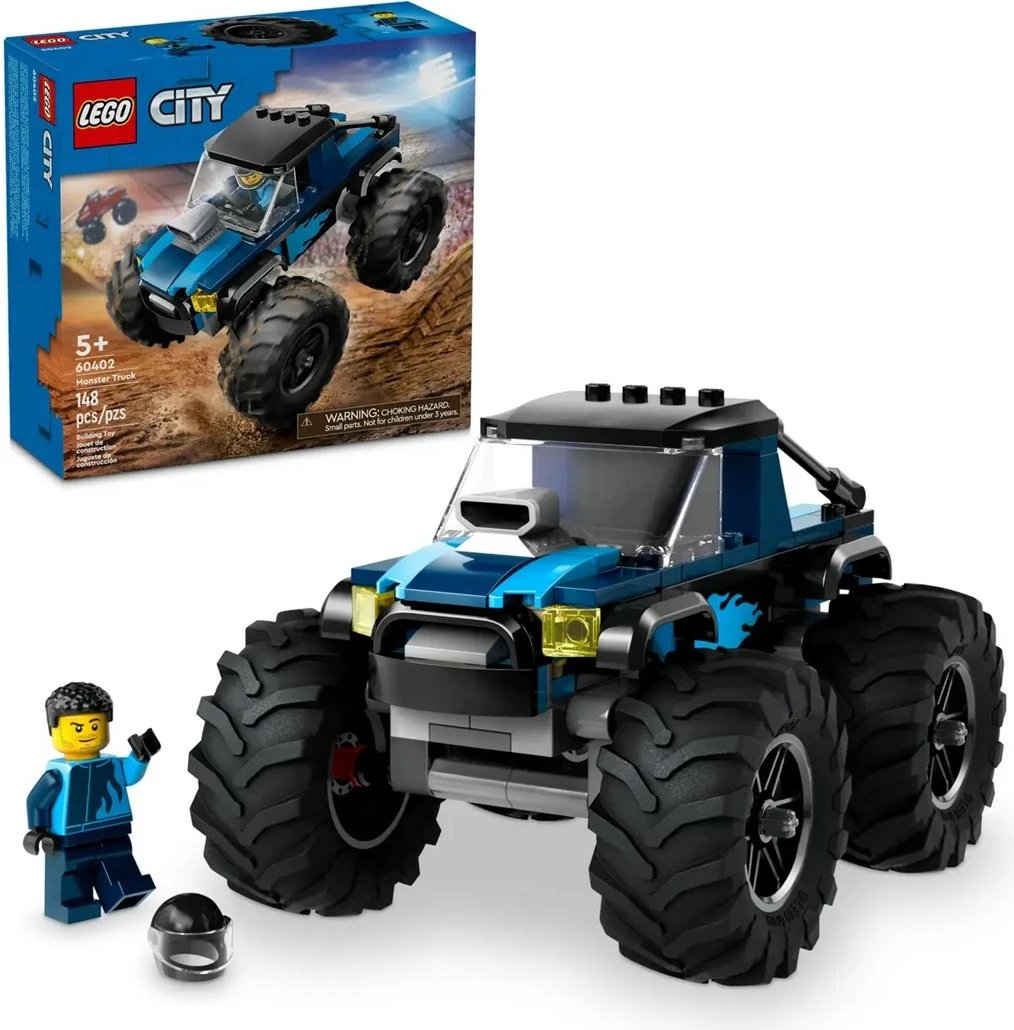 Kamion përbindësh LEGO CITY 60402, Blu